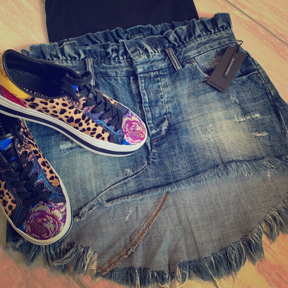 *new* One Teaspoon denim skirt